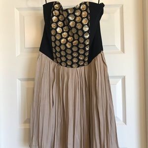 Strapless Rachel Roy Party Dress